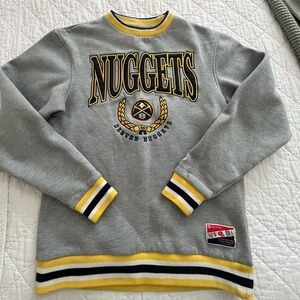 New Era Denver Nuggets size Small Pull Over Sweater